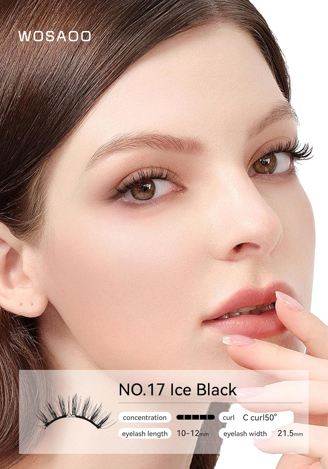 Soft Magnetic Eyelashes All-in-One Box, Reusable, Glue-Free, Waterproof, Lightweight, Natural Style Makeup Cosmetic(副本)