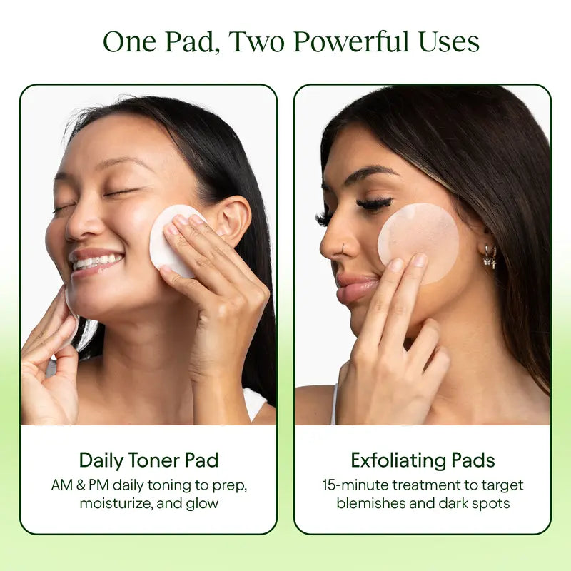 Korean Skincare Anti-Aging, Dark Spot & Wrinkle Minimizing Toner Pads - Hydrating with Snail Mucin, Centella Asiatica, Niacinamide, Peptides - For Polished & Youthful Skin - 100 Count