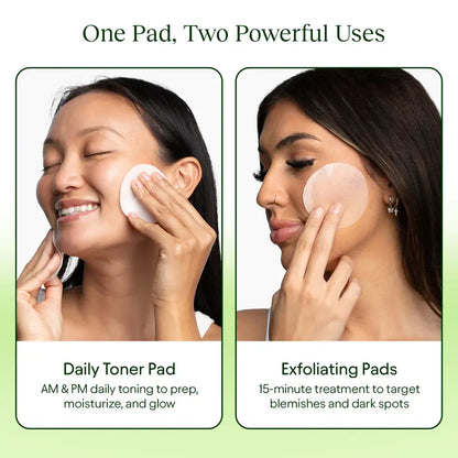 Korean Skincare Anti-Aging, Dark Spot & Wrinkle Minimizing Toner Pads - Hydrating with Snail Mucin, Centella Asiatica, Niacinamide, Peptides - For Polished & Youthful Skin - 100 Count