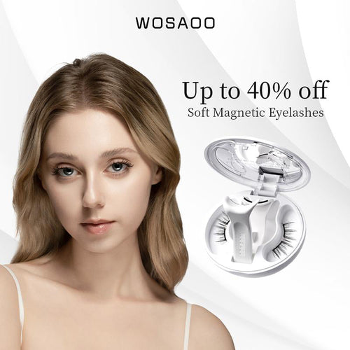 Soft Magnetic Eyelashes All-in-One Box, Reusable, Glue-Free, Waterproof, Lightweight, Natural Style Makeup Cosmetic（副本）